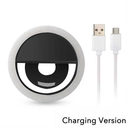 LED selfie fill light, mobile phone lens fill light, suitable for iPhone, Samsung, Xiaomi, Huawei mobile phone selfie fill light