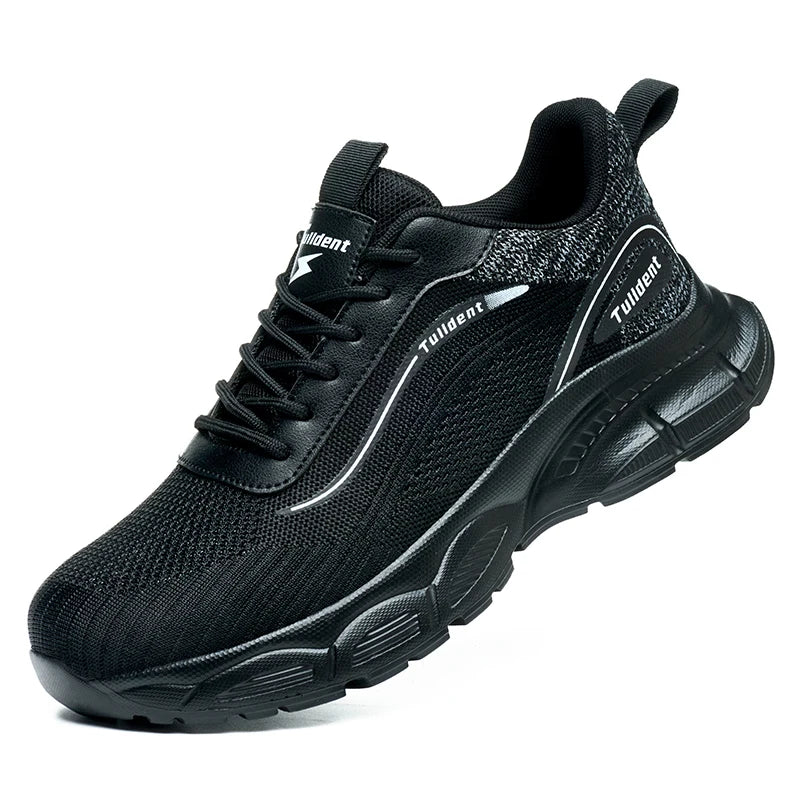 New men's safety shoes, anti smash and anti stab work shoes, men's indestructible safety boots, insulated shoes