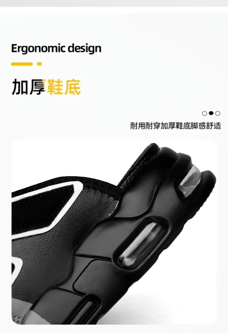 High Quality Slippers for Men Air Cushion Design Slide Man Summer New PVC Soft Non Slip Mens Sports Flip Flops Chanclas Hombrew