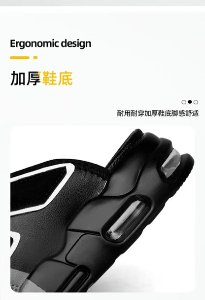 High Quality Slippers for Men Air Cushion Design Slide Man Summer New PVC Soft Non Slip Mens Sports Flip Flops Chanclas Hombrew