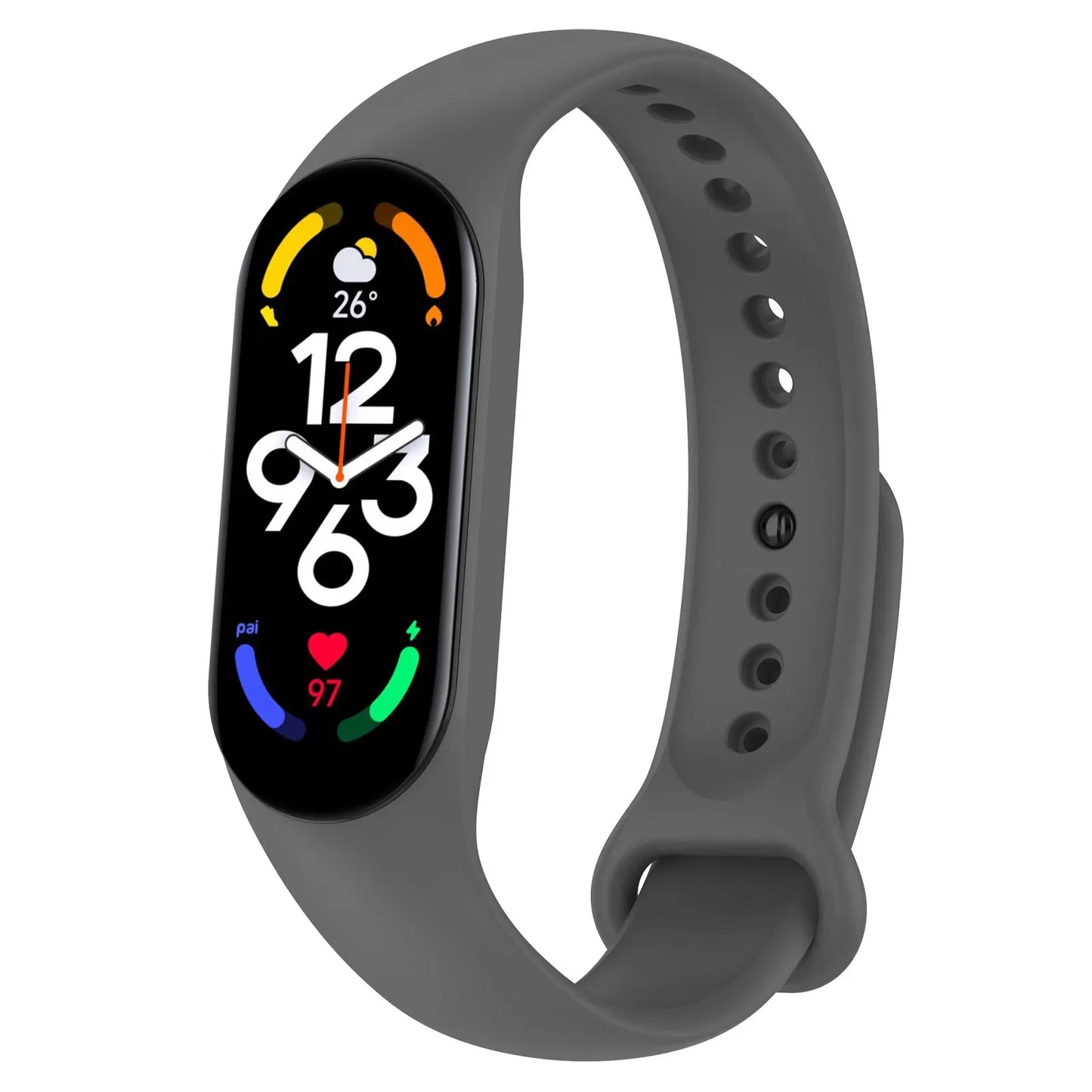 NEW 2022 Watch Strap for Xiaomi Mi Band 7 Wristband Silicone Bracelet Wrist Straps MiBand band7 Smartwatch Accessories