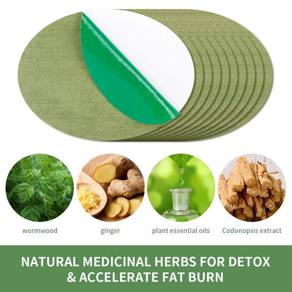 10/20/30pcs Mugwort Burns Fat Eliminates Dampness Reduces Belly Fat Warm Knee Patch Acupuncture Patch Fitness Running Heat Patch