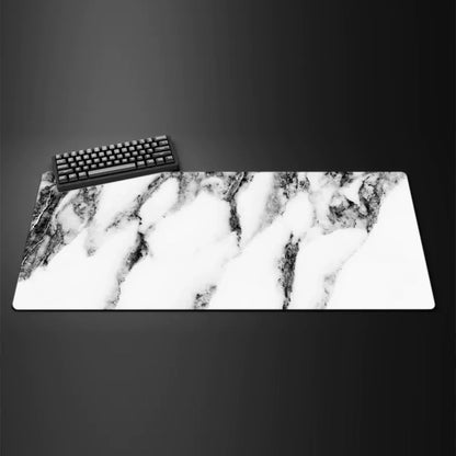 Marble Texture Mouse Pad New Large Computer Office Game Table Mats XXL 90x40 Rubber Anti-slip Gaming Keyboard Mat Long Desk Pads