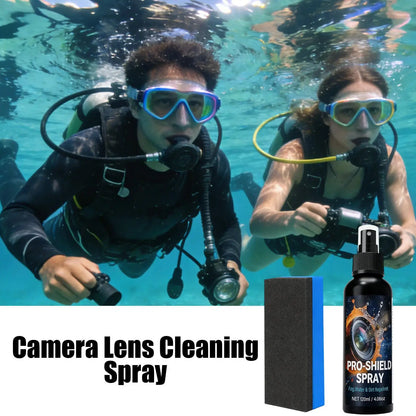 Lens Cleaning 120ml Camera Liquid Solution Eyeglass Cleaning Spray For Swim Goggles Mirrors Workplace Sports Daily Commuting