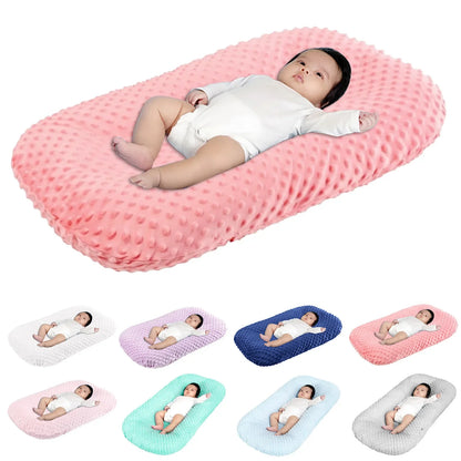 Portable Ultra Soft  Baby Nest Cover Newborn  Sleeping Bed Protector Slipcover Infant Cradle Bassinet Sheet for Lounger