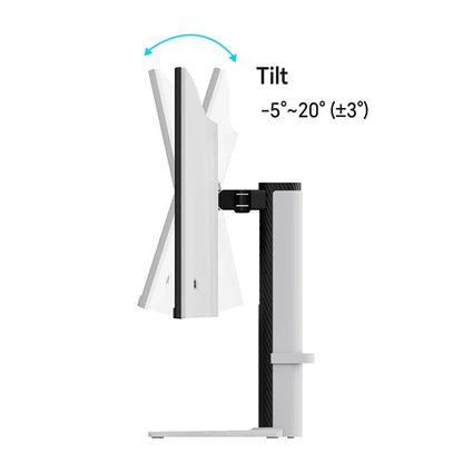 KTC H27T6 Flat Fast IPS QHD 2560*1440 @ 200Hz Overdrive to 210Hz, 1Ms GTG Response Time, 450 cd/nationwide, 27 "2K Gaming Monitor Dual Speakers flexible Stand VESA Mount, Advanced Adaptive Sync & HDR400 Supported