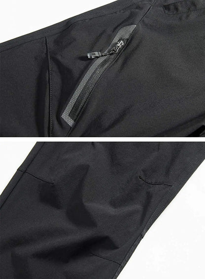 TACVASEN Quick Dry Outdoor Hiking Pants Men Summer Lightweight Rip-stop Cargo Work Trousers Multi-Pockets Camping Fishing Pants