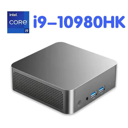 Intel Core i9 10980HK Gaming Mini PC Windows 11 Pro 16GB DDR4 1TB 2TB M.2 SSD UHD Graphics 1000Mbps Ethernet i9 Mini PC Computer
