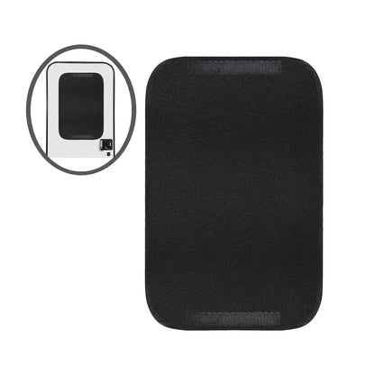 1pc Black RV Door and Window Shade Cover 64x41cm RV Blackout Curtain
