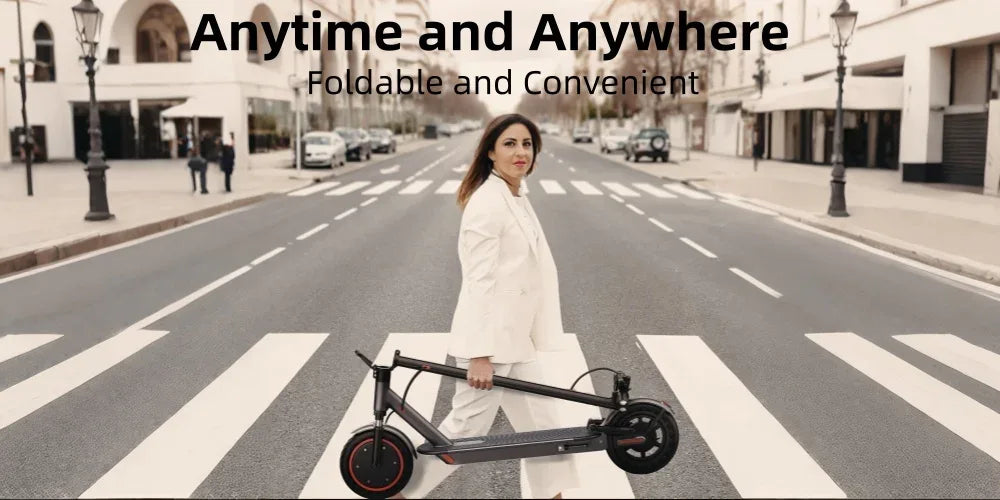 ATSANT Adult Electric Scooter 31/35km/h 500W/1000W 35KM/50KM Long Range 8.5/10Inch Tyre 10.5/14.5Ah Large Battery Kick Scooter