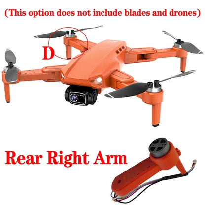 L900 Pro SE Mini Drone Original Propellers Spare Part for L900pro se Paddles Drone Arm Replacement Accessories