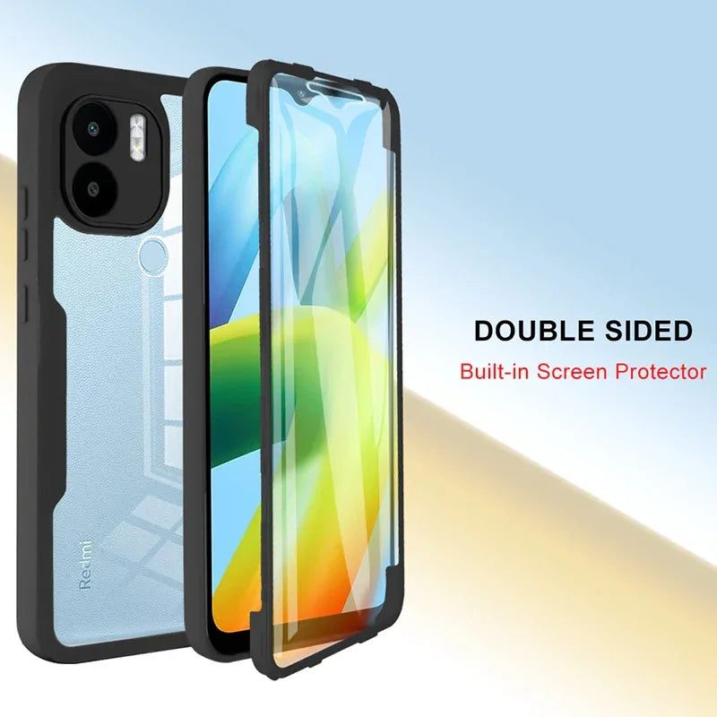 360 Full Body Protective Phone Case For Xiaomi Mi 14 Ultra  Mi14 13 12 Pro Xiaomi 13T 12T Mi 13 12 Lite 12X Built Screen Cover