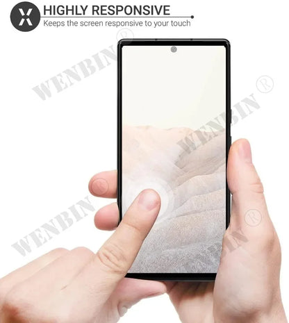3 Pcs Tempered Glass For Google Pixel 10 9 Pro XL 8 7 6 Pro 7A 6A 5A 4A 3 XL Curved Full Cover Screen Protector