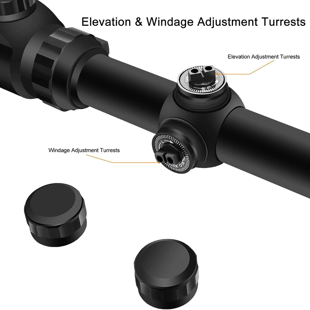 3-9x40 EG Rifle Scopes Hunting Sights Red and Green Light Reticle Tactical Optical Scope Hunting Scopes