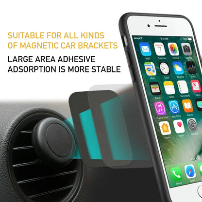 5/10Pcs Metal Plate For Magnetic Car Phone Holder Universal Iron Sheet Sticker Stand Strong Adhesive Magnet phone Holder Mount