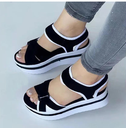 Shoes Sandals Women Summer Fashion Wedge Women Shoe Casual Women's Sandals Plus Size Elegant Female Sandal Women Footwear