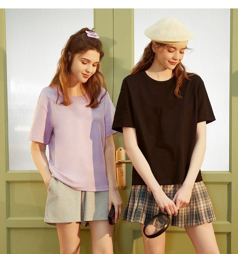 Smiling Friends Glep Flowers T Shirt Men Cool T-Shirt Round Neck Tee Shirt Short Sleeve Tops Summer Pure Cotton Breathable Tees