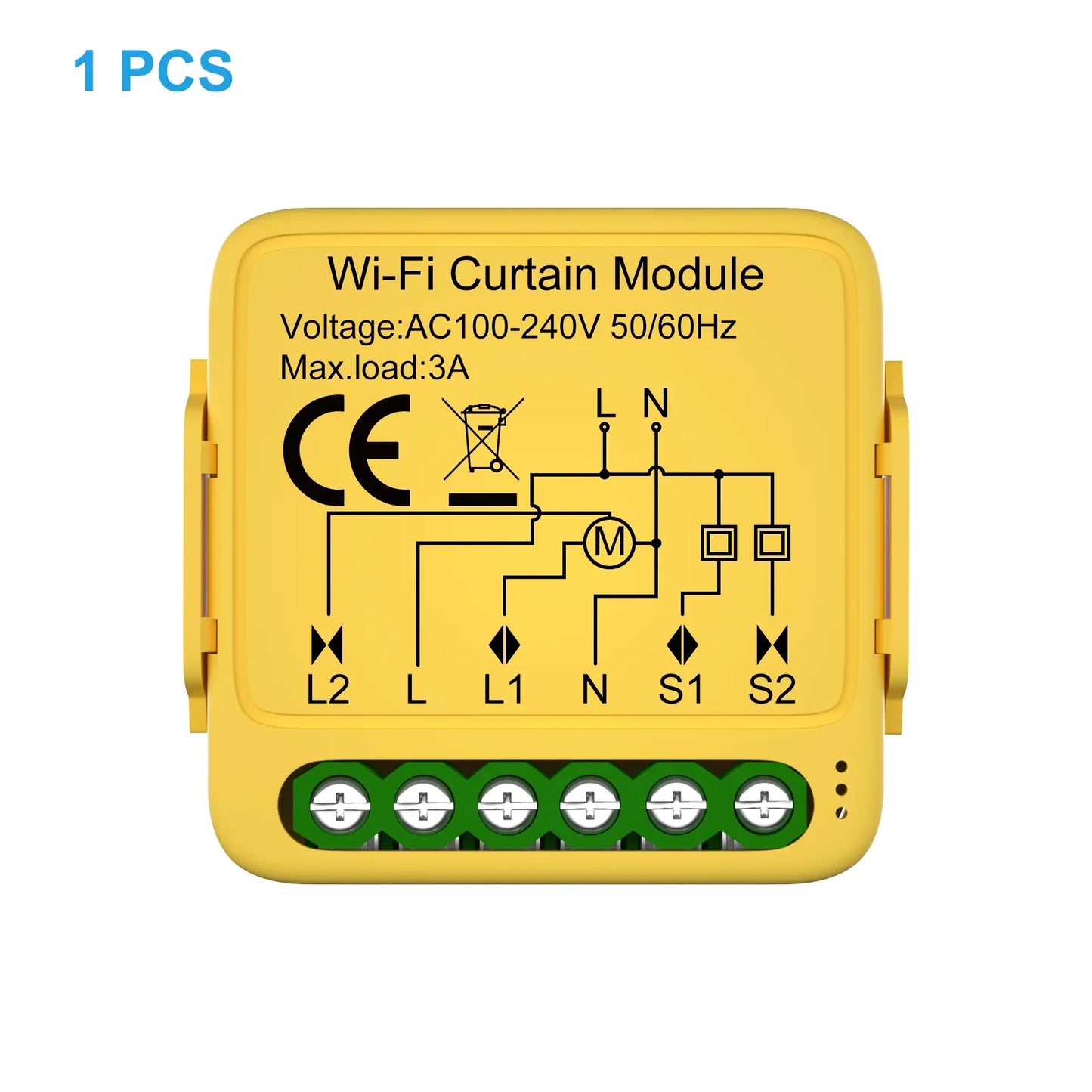 Tuya WiFi RF433 Smart Curtain Switch Controller Connect Roller Shutters Blinds Motor Switch Smart Life APP For Alexa Google Home
