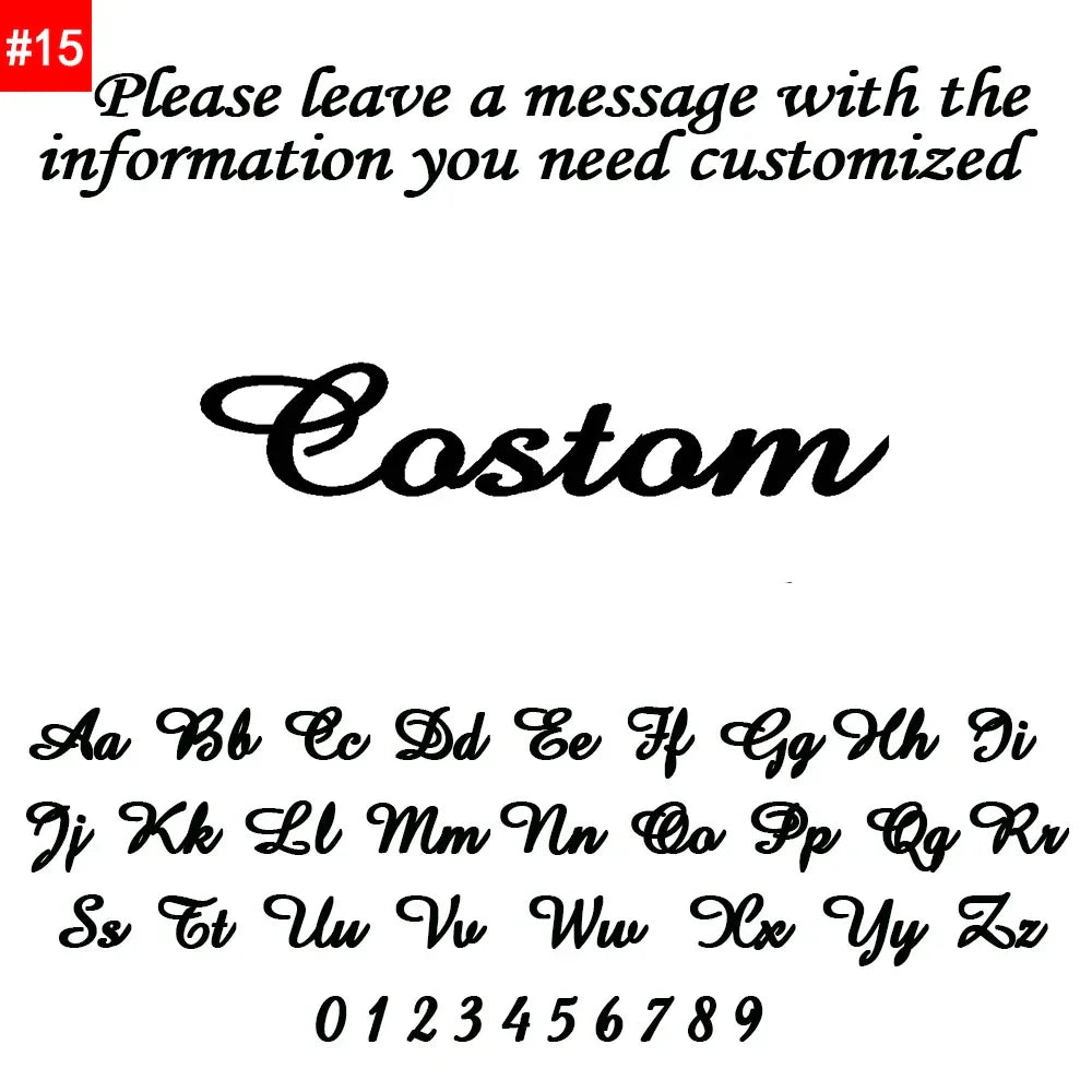 Customized Name Letter Necklace Personalized Stainless Steel Simple Pendant Clavicle Chain Women's Jewelry Valentine's Day Gift