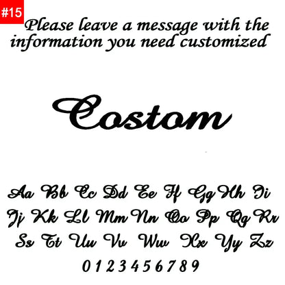 Customized Name Letter Necklace Personalized Stainless Steel Simple Pendant Clavicle Chain Women's Jewelry Valentine's Day Gift