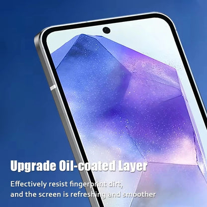 HD Screen Protector For Samsung A57 A17 A16 A56 5G A55 A36 A35 A26 A24 A15 A14 A13 A12 A71 A72 A73 Dust Free Easy Install Glass
