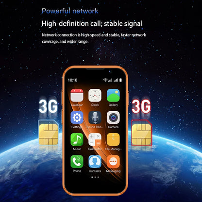 SOYES i17 Mini Smartphone 3.0" Display 2GB RAM 16GB ROM Dual SIM Standby Dual Camera Android 9.0 Multi Apps Support Small Phone