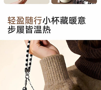 Kawaii Miffy Water Cup Cute Cartoon Cup Girls' New Design Milk Bottle Compact and Portable Water Bottle Mini Thermal Cup