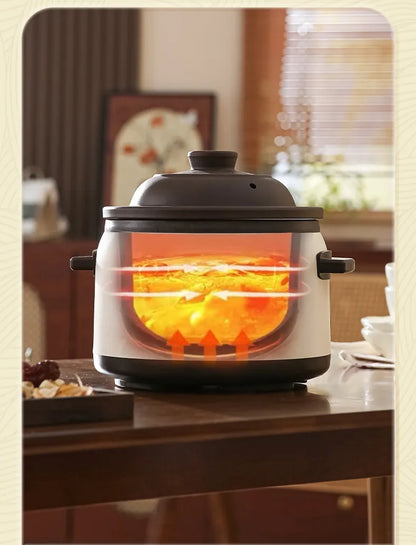 Electric slow cooker for baby food, ceramic household fully automatic stew pot, soup pot, electric slow cooker, porridge cooker