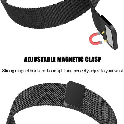 Milanese Strap For Garmin Vivoactive 6 5 4 4s 3 Venu 2 2Plus 2s 3 3s Venu4 SQ 2 Music 18 20 22mm Stainless Steel SmartWatch Band