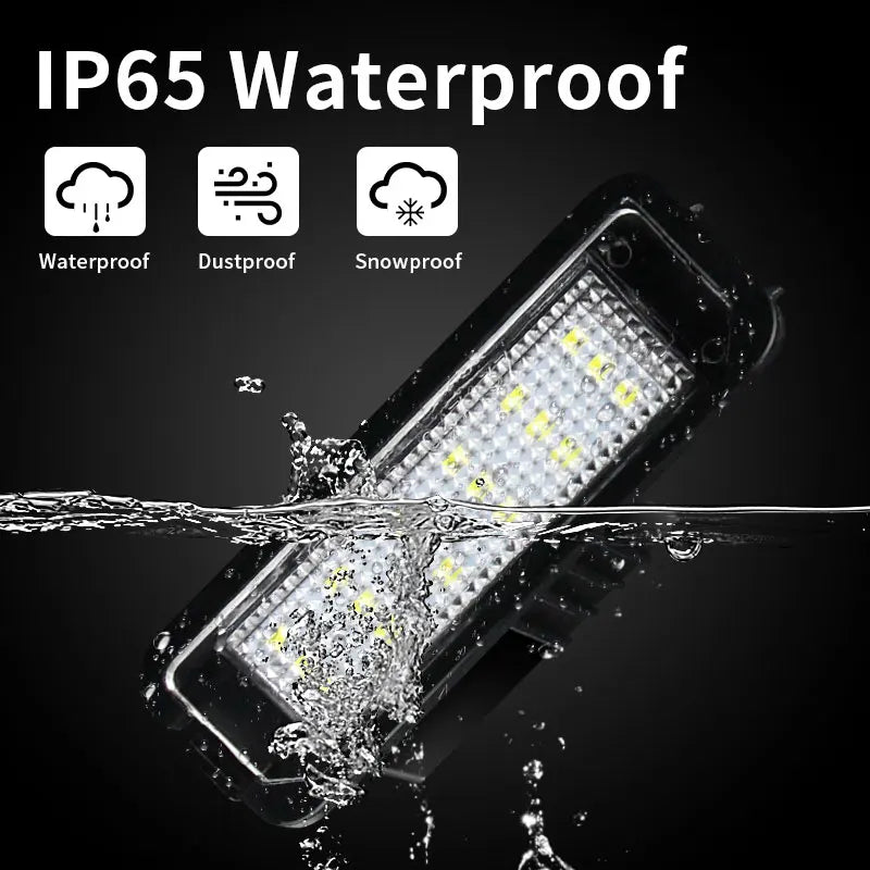2Pcs For Porsche Cayenne 958 92A 2011 2012 2013 2015 2015 2016 2017 2018 2019 2020 2021 2022 LED Number License Plate Lights