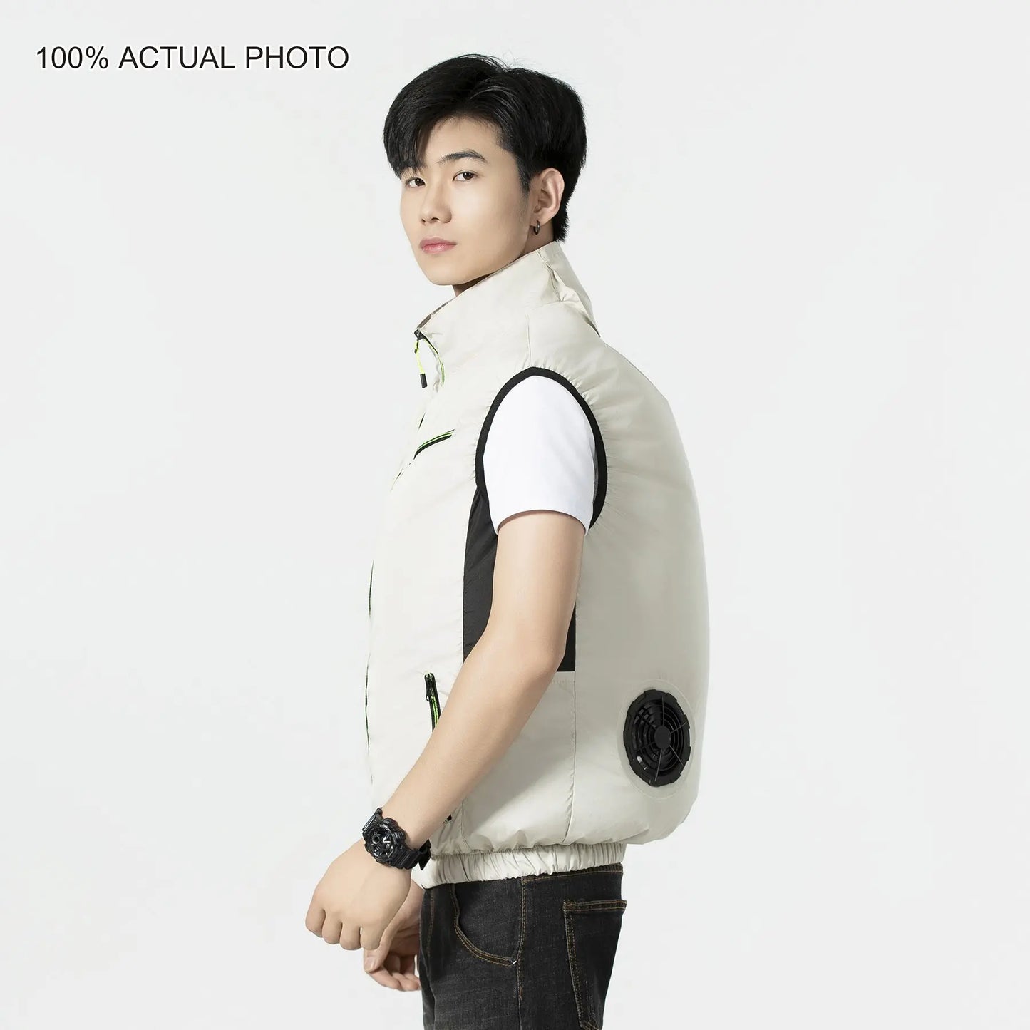 G-MACHT Summer Breathable Wearable Cooling 2-3-4Fans Vest Ice Cooling Air Conditioner Clothes For Outdoor Fishing Heat Resistant