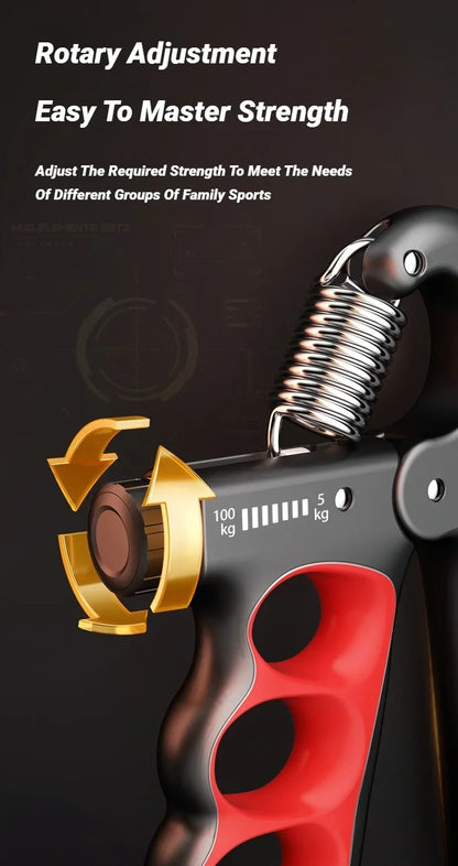 Grip dynamometer male arm strength training electronic counting five-finger exerciser 100kg fitness mechanical record
