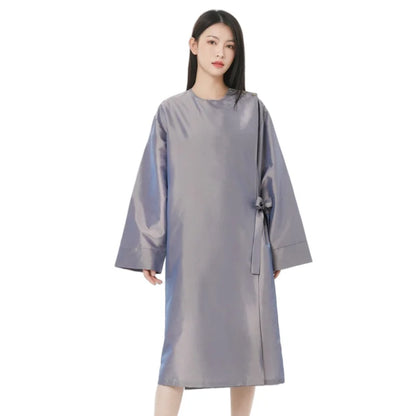 Hairdresser Robe Hair Salon Smock Hair Cutting Gown Hairdressing Cloth Barber Shop Cloaks Hair Dye Clothes Hairstylist Apron