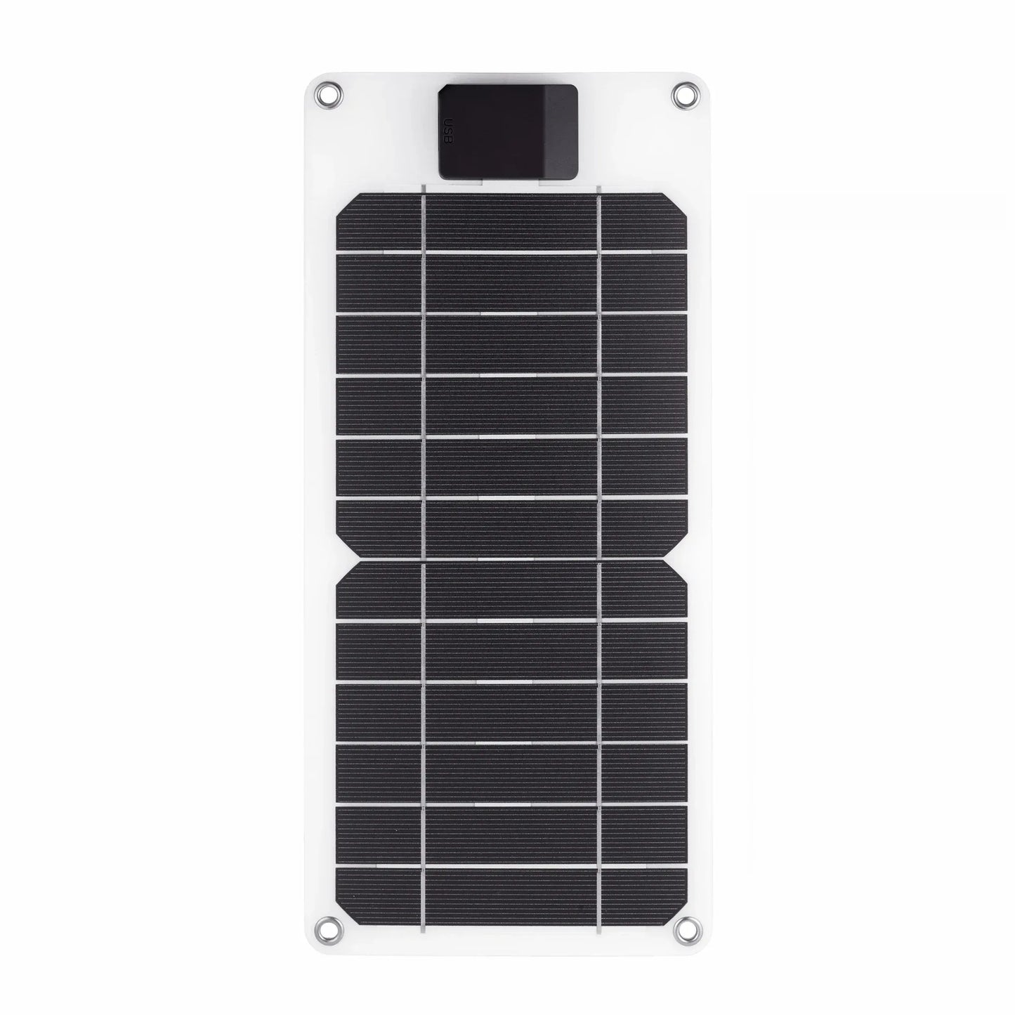 6W Portable Solar Panel Charger 5V USB Output High Efficiency Monocrystalline Solar Phone Charger for Mobile Power Bank Outdoor