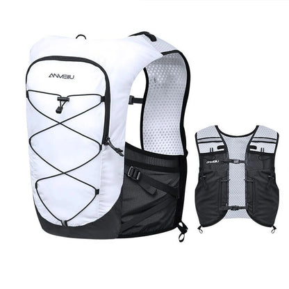Running Backpack Hiking Bag Breathable Waterproof Portable Water Bottle Backpack Cycling Backpack for Camping, Adventure
