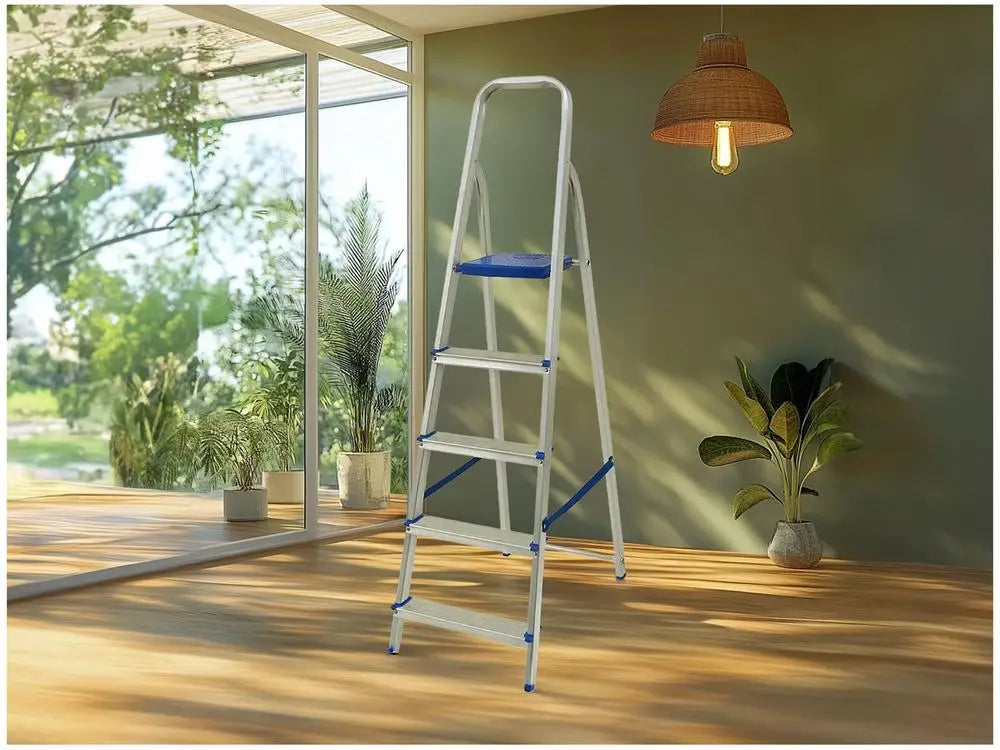 5-Step Mor Aluminum Ladder