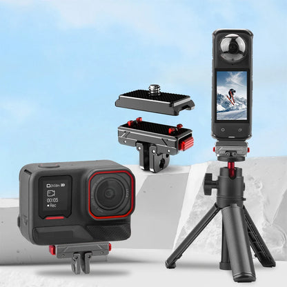 Quick Release Magnetic Adapter Base Mount for Insta360 Ace Pro 2 Protective Case 1/4 Screw Magnetic Adapter Mount Accessories