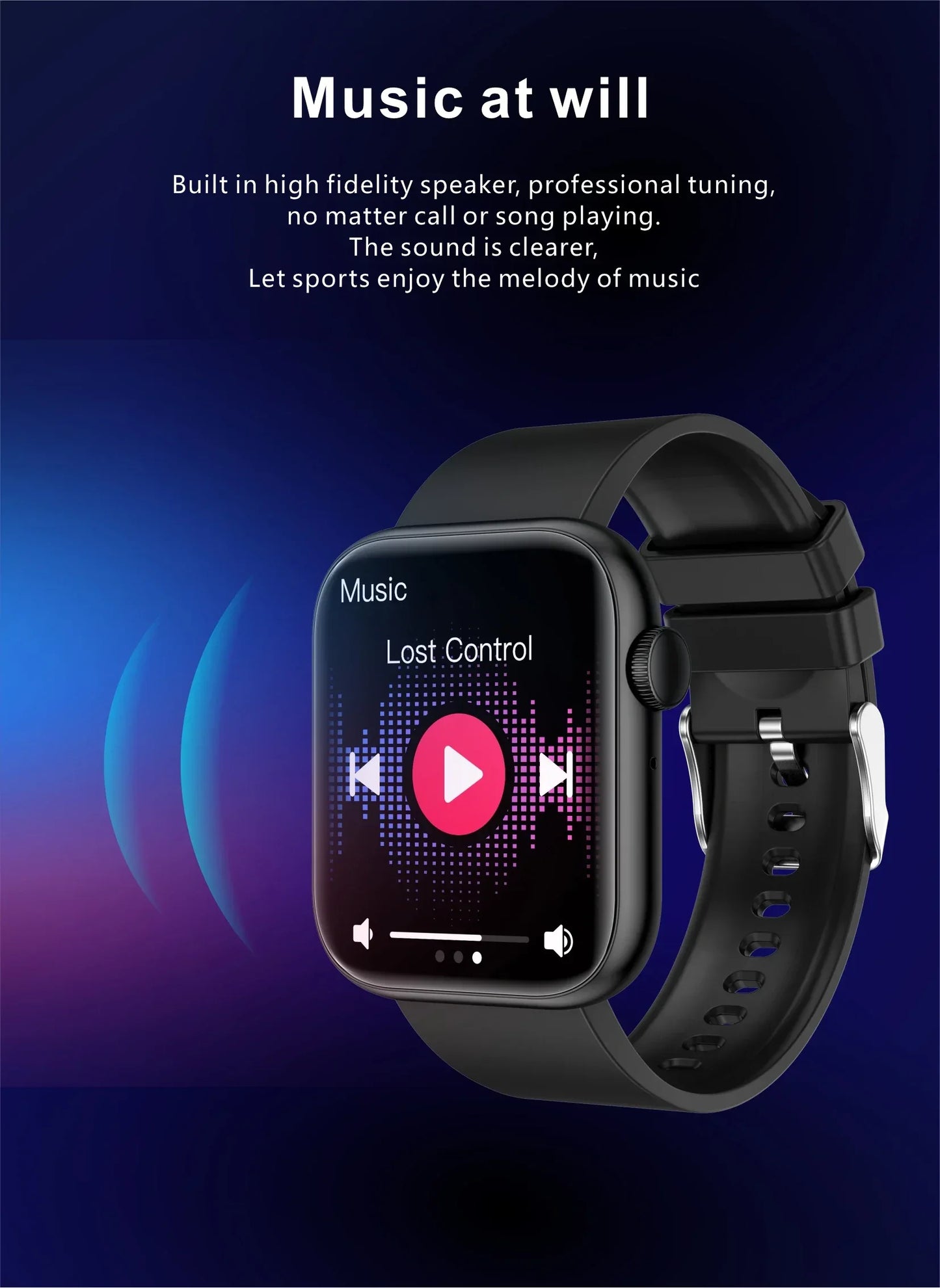 LIGE New Women Smart Watch 1.85 Full Touch Bluetooth Call Smart Wristwatch Body Temperature Watch Sports Bracelet Men Smartwatch