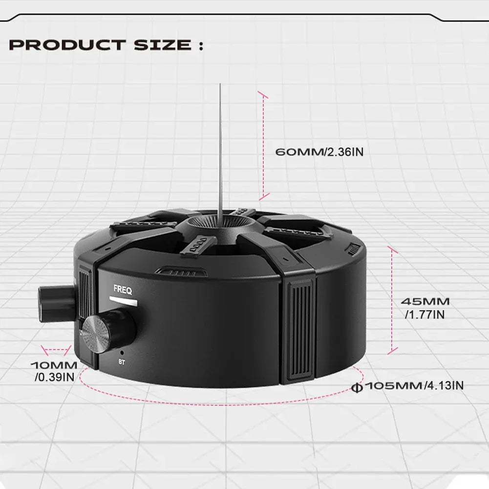 2025 Music Tesla Coil Bluetooth AUX Wireless Speaker Touchable Spark Tesla Musical Coil Lighting For Science Experiment Gifts