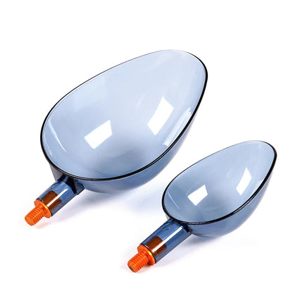 2Pcs Fishing Spoon Heads Bait Caster Bait Spoon Heads Long Range Rock Casting Bait Casting Spoon Spoon Heads