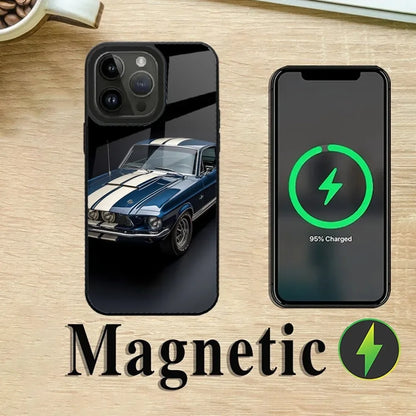 F-Fords Car M-Mustang Phone Case For iPhone 16,15,14,13,12,11,Plus,Pro,Max Mini Magsafe Magnetic Wireless Charging
