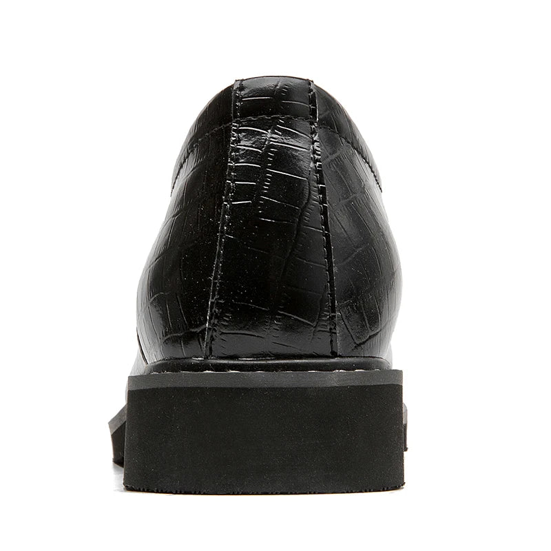 Business Men Elevator Shoes Leisure Height Increase Insole 6cm High Heel Tall Man