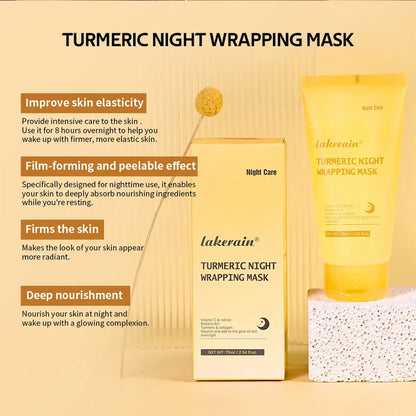 Korean Deep Collagen Mask Peel Off Mask Face Anti Wrinkle Lifting  Skin Care Masks Bio Pack Night Wrapping Woman Overnight Skin