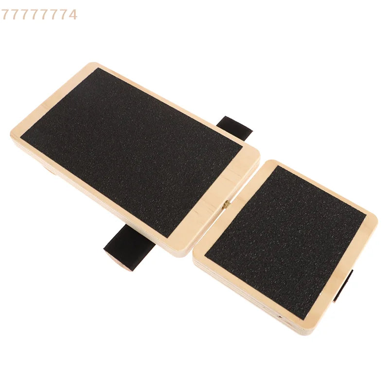Wooden Pilates Foot Stretcher Strengthener Leg Balance Board Trainer for Ankle Sprain Stability Exercises Fitness Equipment