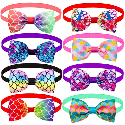20pcs Dog Acccessories Dog Bow Tie  Bulk Dog Collar Bow Dog Bowtie Small Dog Cat Pet Supplies Dog Fashion Accessoreis Bow