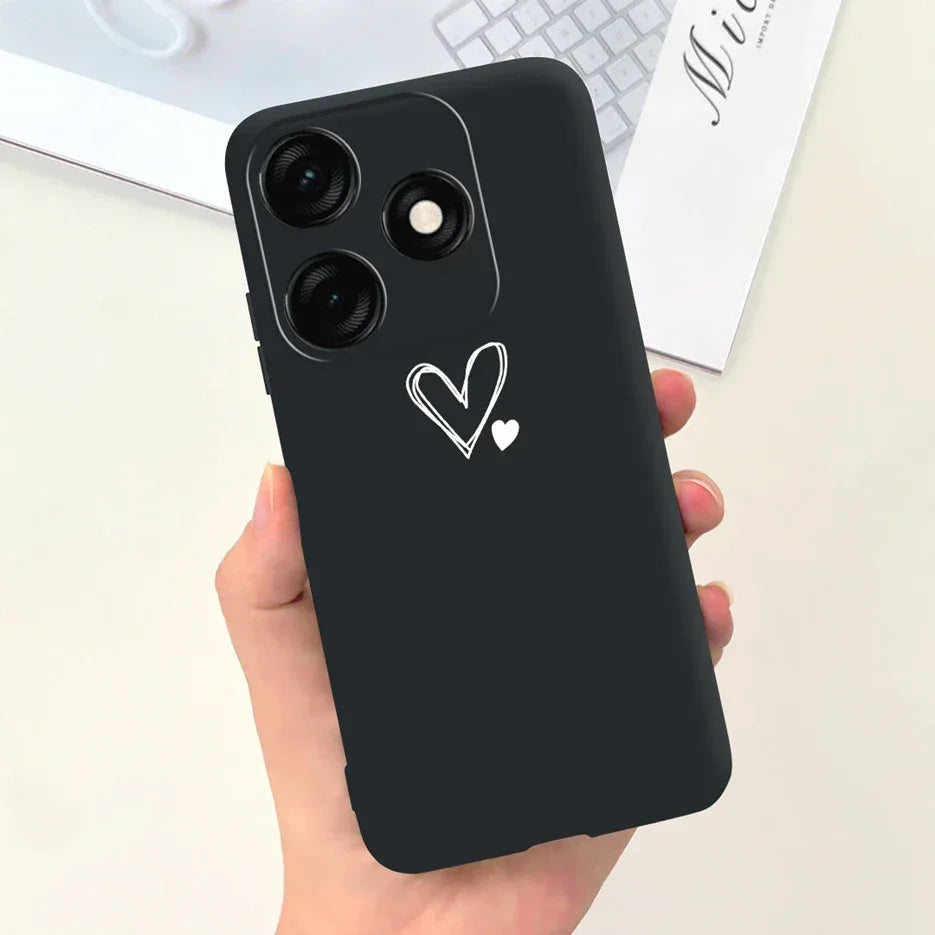 For Tecno Spark 20 Case Spark 20C BG7n Prety Girls Butterfly Painted Phone Case For Tecno Spark 20 Pro Spark20 C Soft TPU Fundas