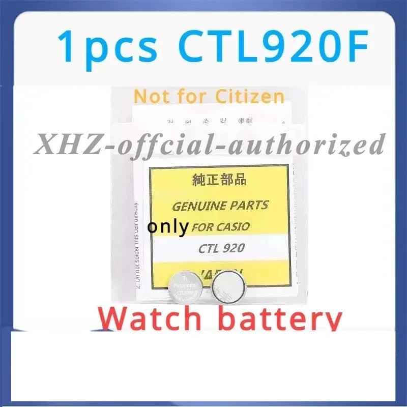 CTL920 CTL920F 2.3V Genuine Energy Rechargeable Capacitor Rechargeable Battery Accumulator Casio G-4000 G-3000 EQW-M600
