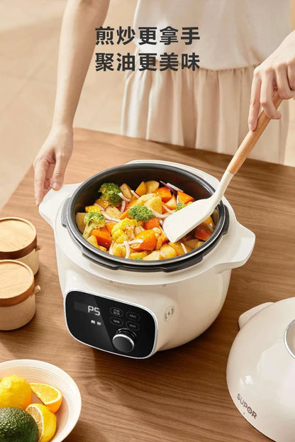 Electric Pressure Cooker 220V Home 4L Capacity Multifunctional Smart Rice Cooker Automatic multicooker 압력밥솥 طنجرة الضغط