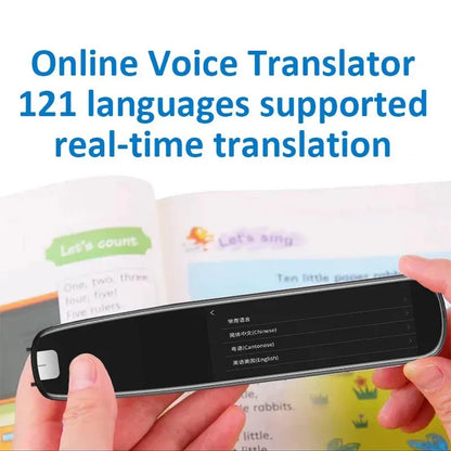 X10 Point Reading Translation Pen 3.76 Inches 142 Language Electronic Voice Scanning Pen Mutual Translation Dictionary Pen
