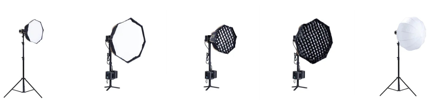 ZHIYUN MOLUS X200 RGB X200 Bi-color LED Video Light 200W High Brightness Adjustable Color Temp APP Control for Vlogging Filming